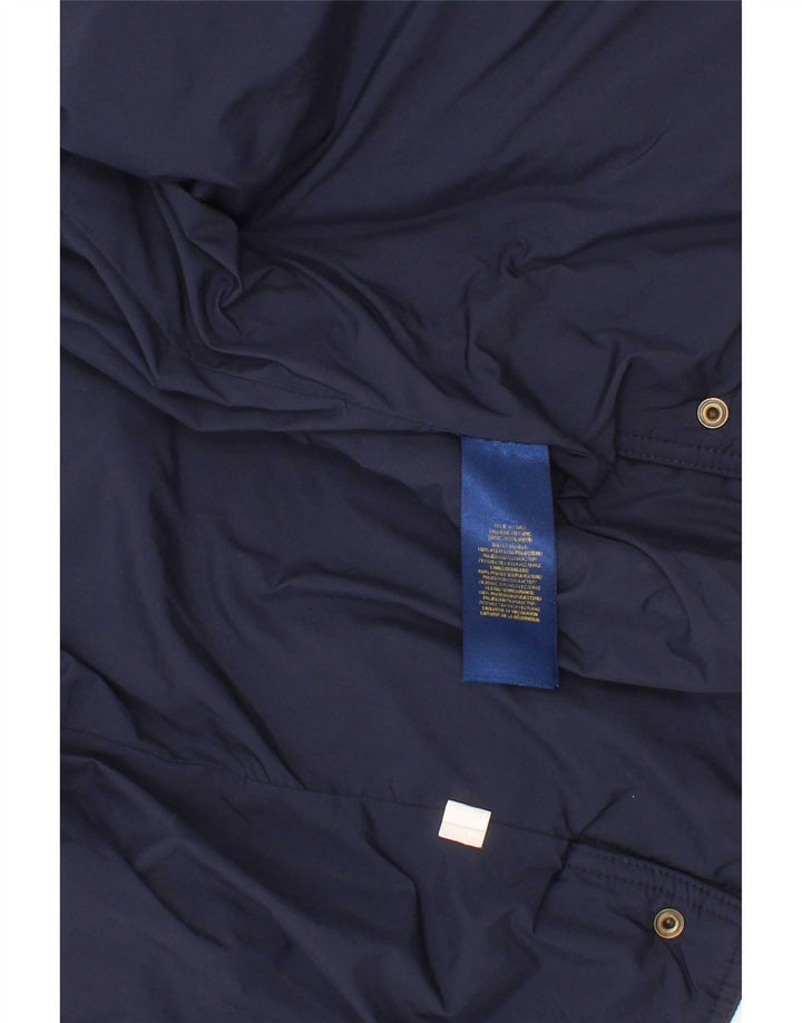Polo Ralph Lauren Meninas Jaqueta Acolchoada 6-7 Anos Pequena Azul Marinho Poliéster