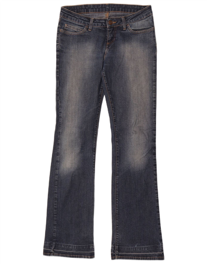 Replay Jeans Bootcut Feminino W28 L32 Azul Algodão