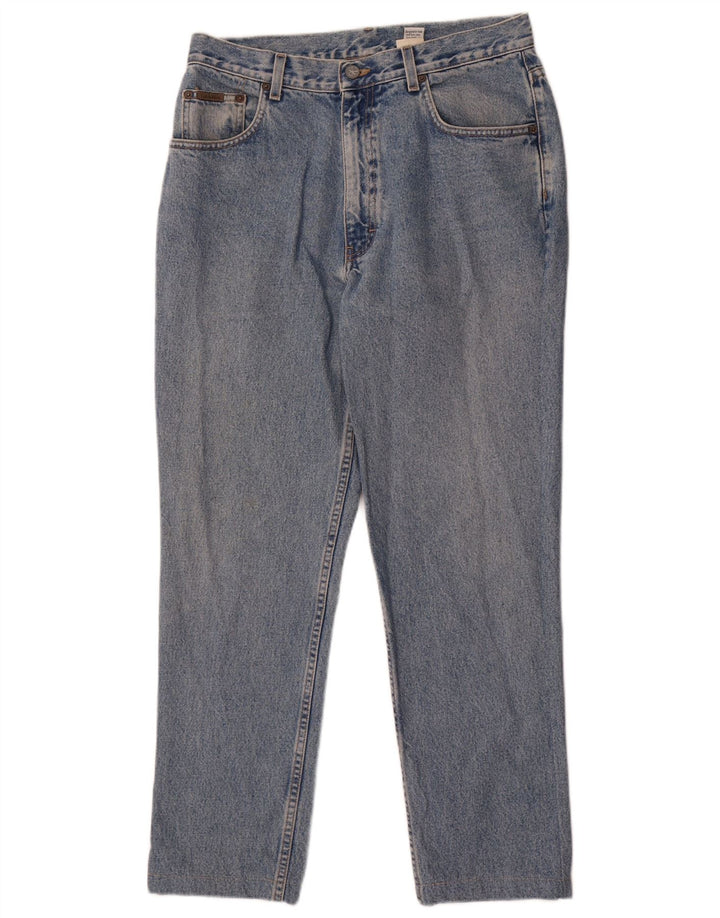 Calvin Klein Masculino Slim Jeans W32 L28 Azul Algodão
