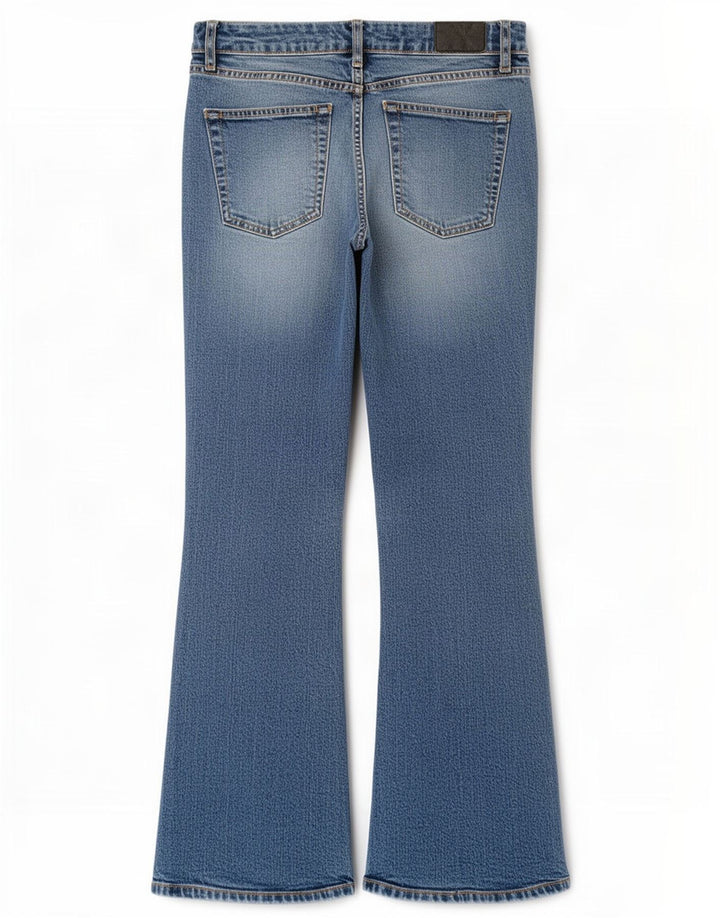 Calça jeans feminina Superdry W28 L30 azul