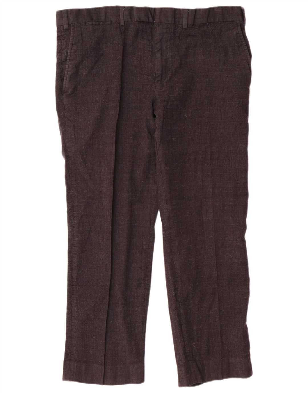 Calça masculina recortada reta autograph MARKS & SPENCER W40 L26 preta