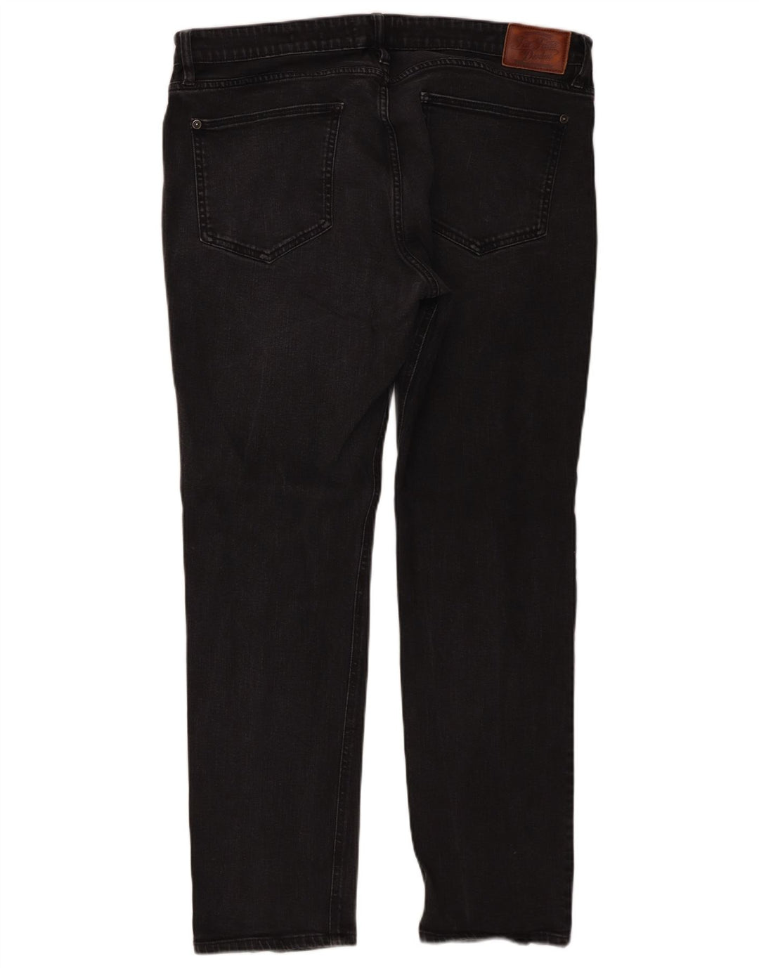 Calça Jeans Slim Masculina Fat Face W38 L30 Algodão Preto