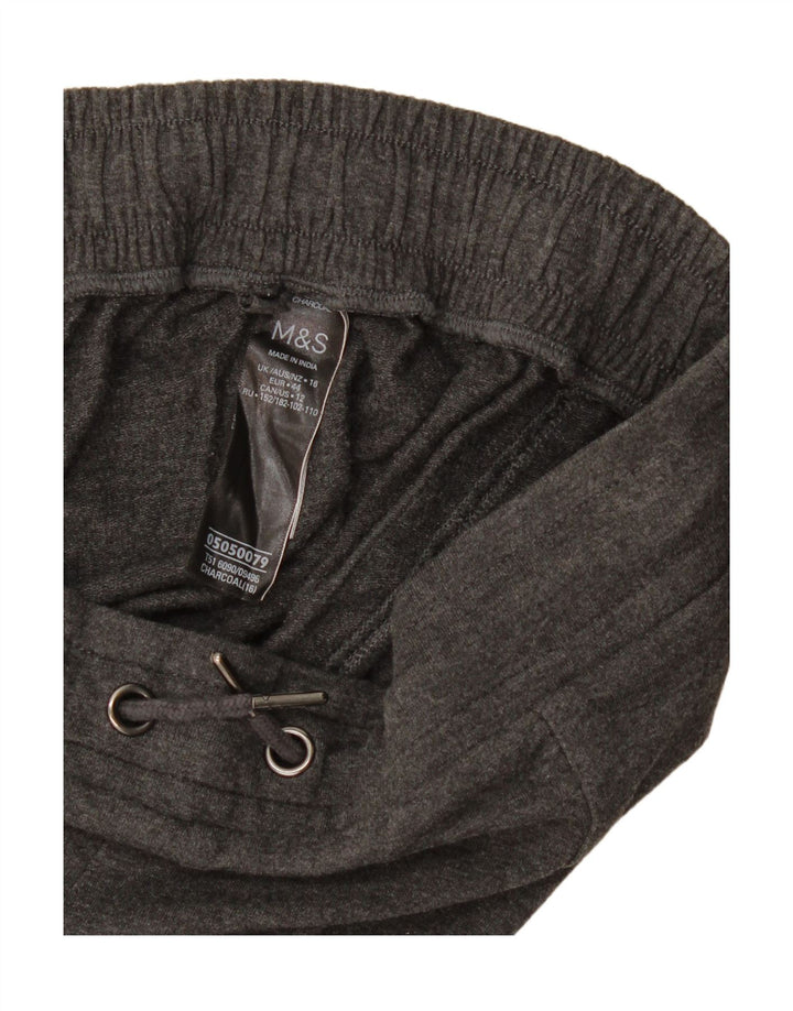 Marks & Spencer Calças de treino femininas Joggers Reino Unido 16 Grande Cinza