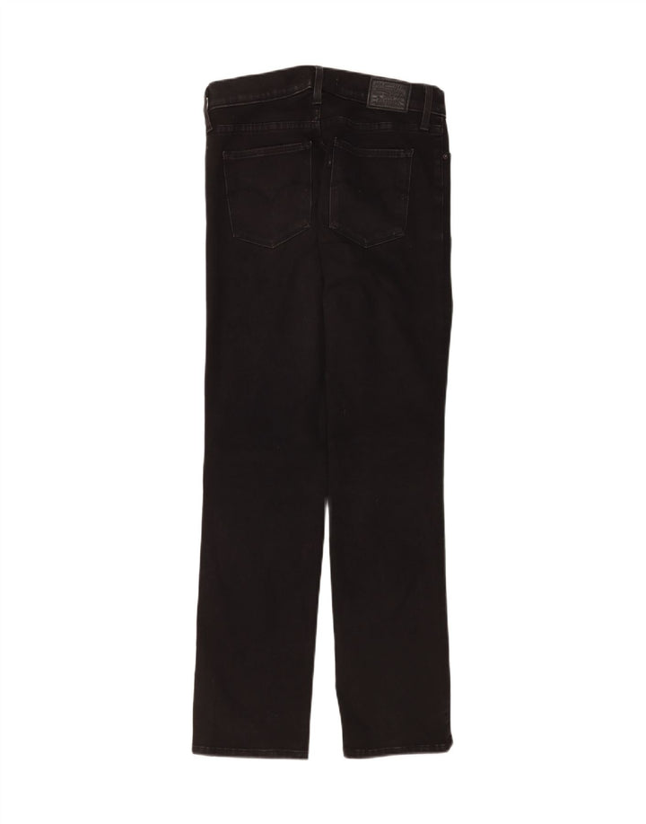 Calça jeans feminina Levi's 314 Shaping Straight W27 L30 preta