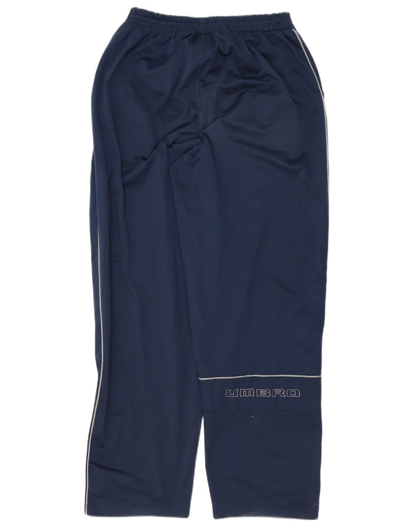 Calça de treino masculina Umbro XL azul marinho poliéster