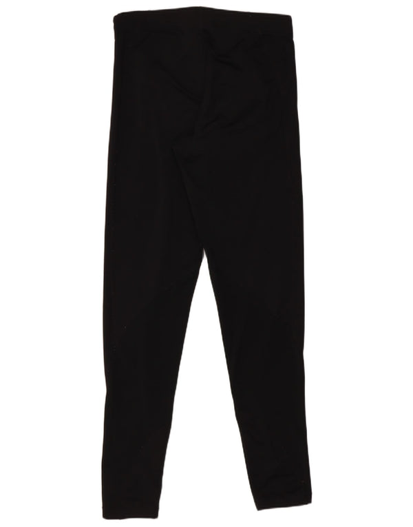 Leggings Nike Feminino UK 12 Médio Preto Poliéster Esportes