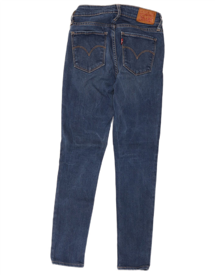 Calça jeans feminina Levi's 711 skinny W25 L26 azul poliéster