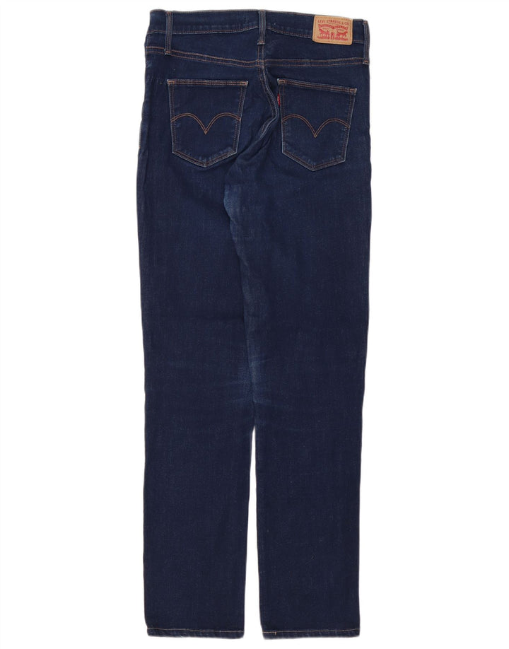 LEVI'S Jeans feminino slim slim W28 L30 algodão azul