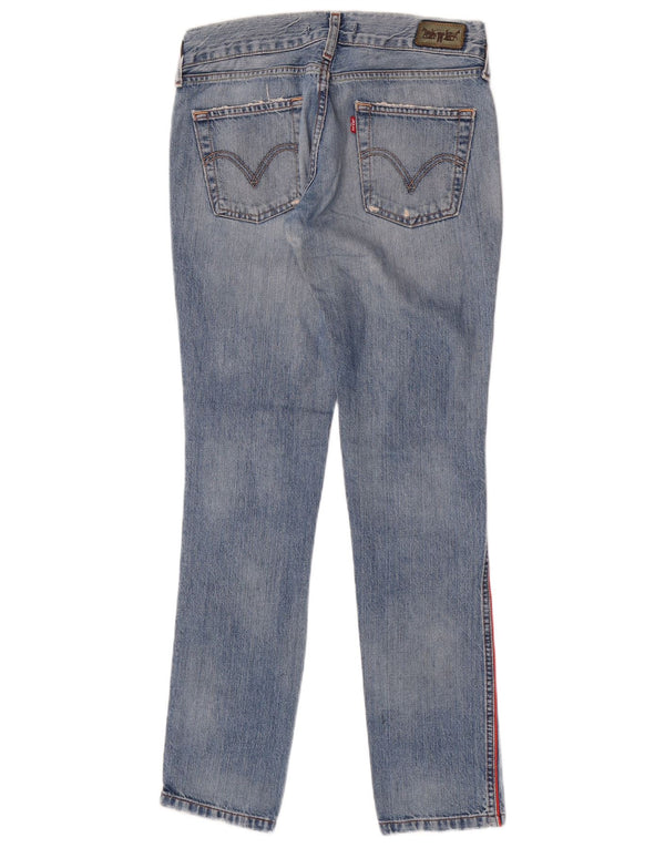 Calça Jeans Slim Feminina Levi's W30 L32 Azul Algodão