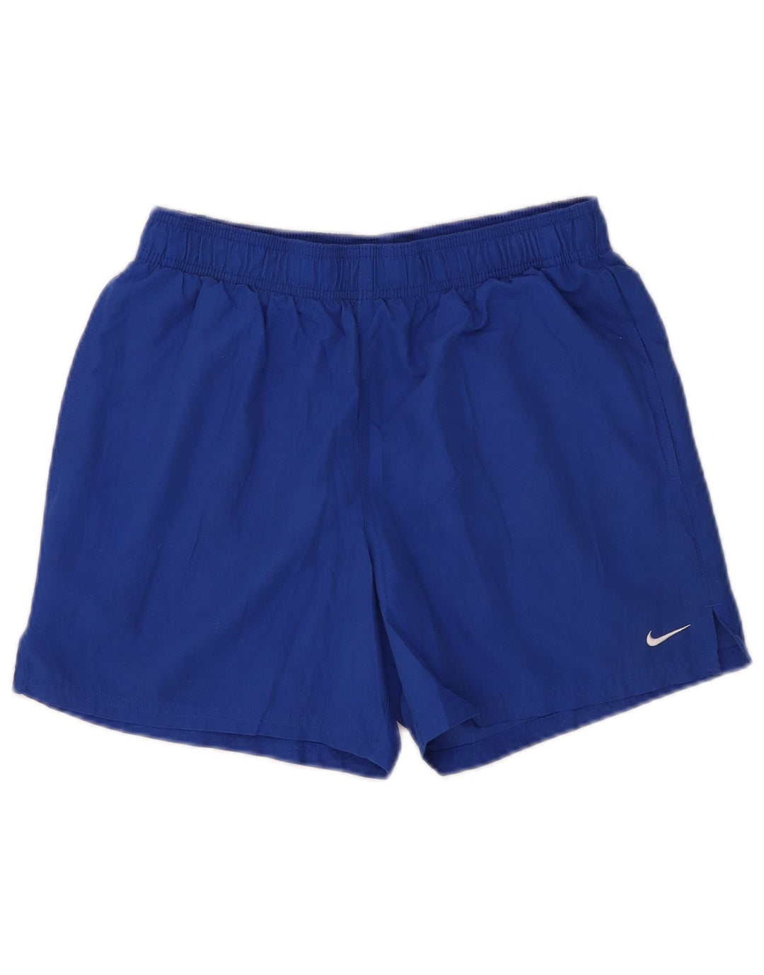 Shorts esportivos masculinos Nike médio azul