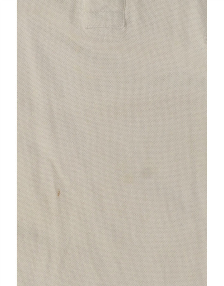Camisa polo feminina Champion UK 14 grande branca