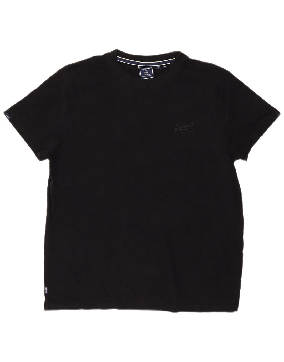 Camiseta masculina Superdry Top XL algodão preto