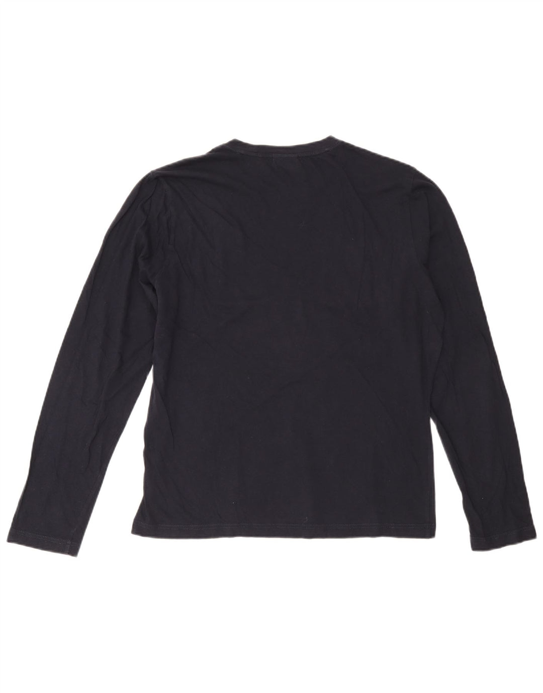 Top masculino Napapijri manga comprida grande azul marinho