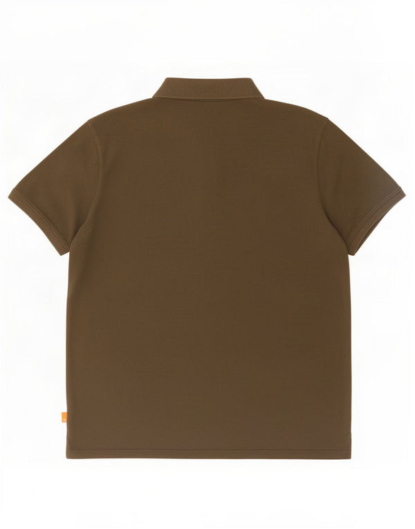 Camisa polo masculina Timberland Regular Fit XL algodão cáqui