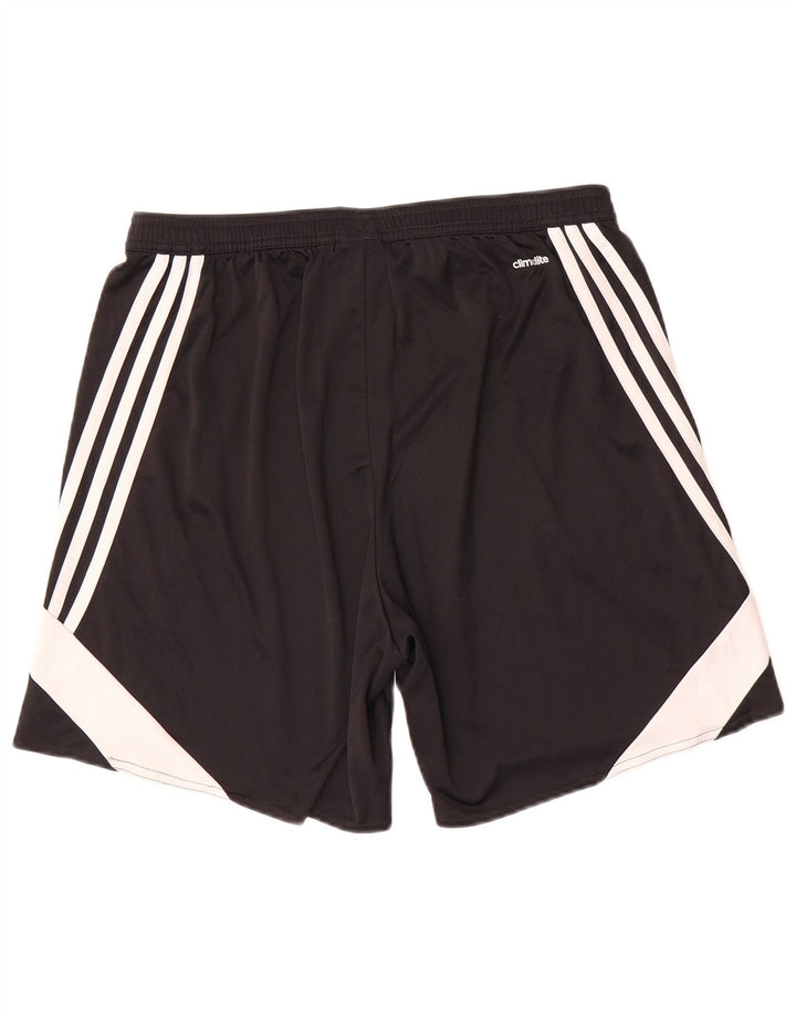 Adidas Masculino Climalite Sport Shorts Grande Preto Colorblock