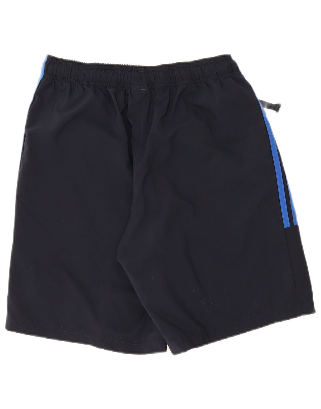 Shorts esportivos masculinos Adidas médio azul marinho poliéster
