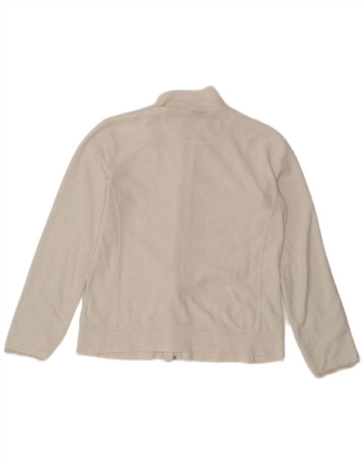 Jaqueta de lã feminina Champion UK 18 XL poliéster branco