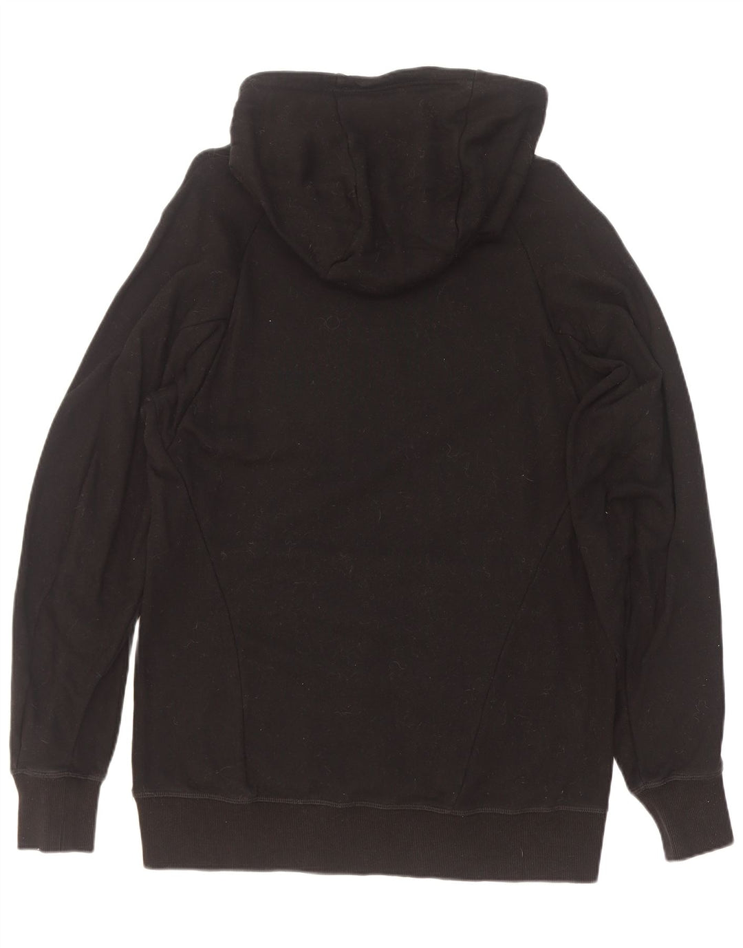 Adidas Mens Hoodie Jumper Médio Algodão Preto