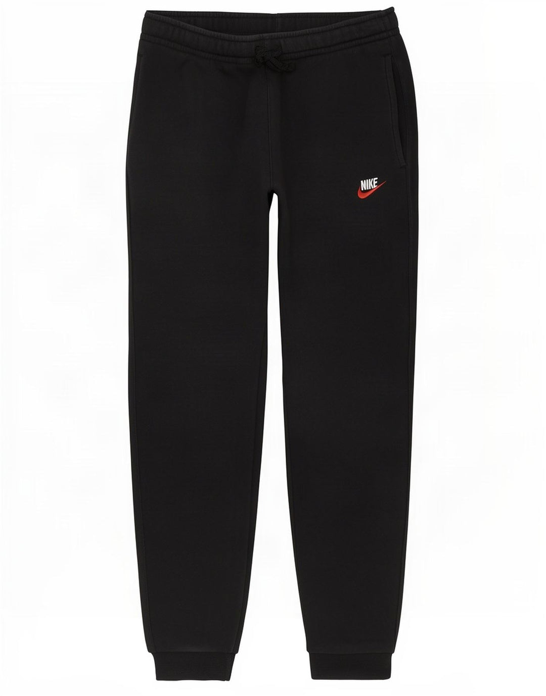 Nike Mens Treino Calças Joggers Pequeno Algodão Preto