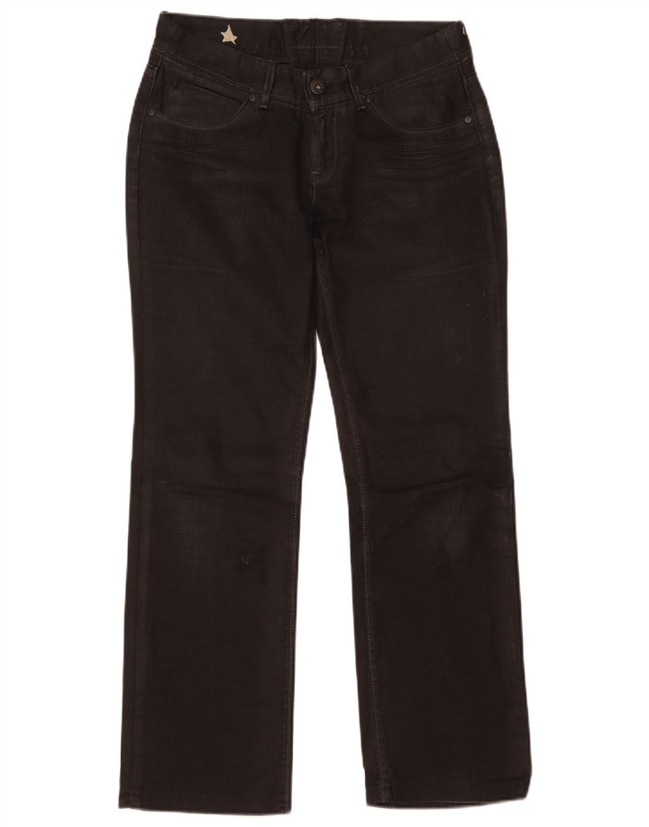 Jeans retos masculinos Levi's W29 L32 algodão preto