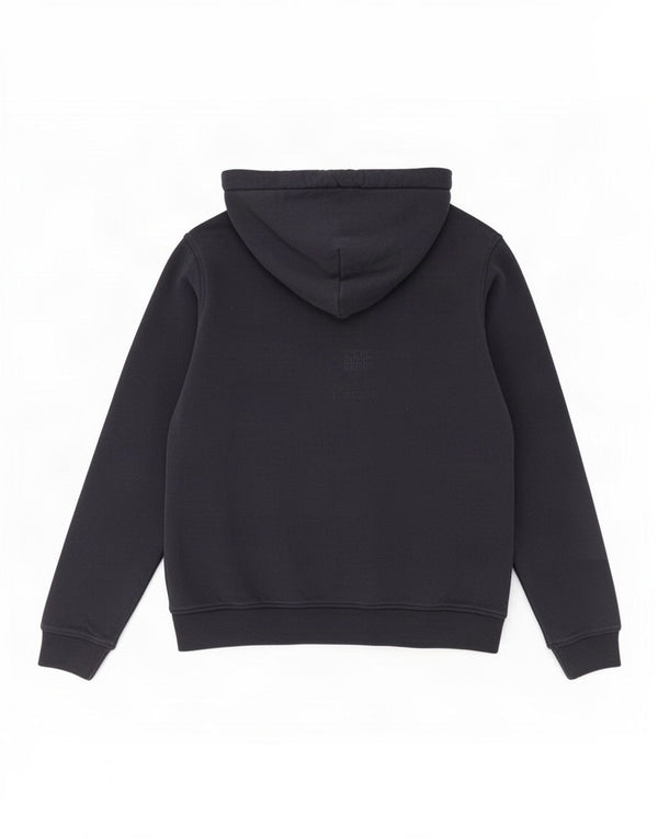 Jack Wills moletom feminino com capuz gráfico Reino Unido 12 algodão azul marinho médio
