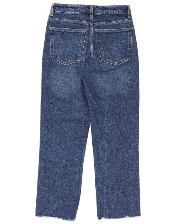 Jeans retos femininos Topshop W25 L26 algodão azul