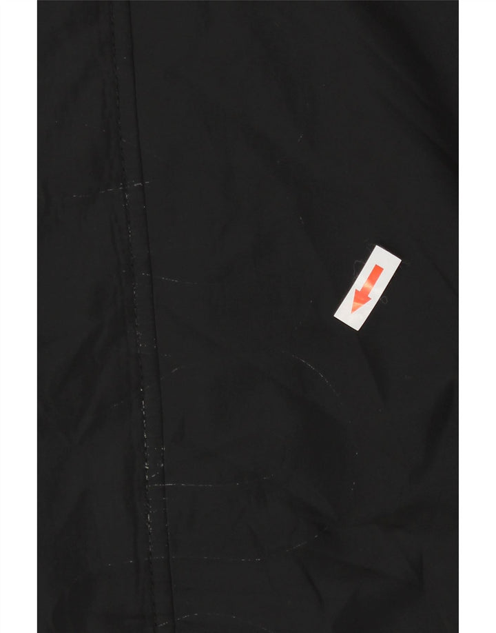 Zara Womens Loose Fit Bomber Jacket UK 4 XS Preto Poliéster Moderno