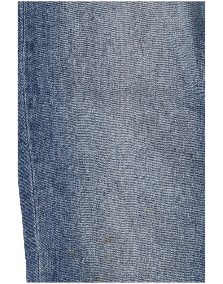 Zara Jeans Slim Feminino EU 40 Médio W30 L26 Azul Algodão