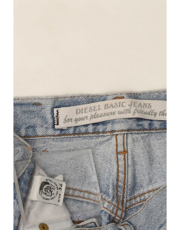 Shorts jeans masculino Diesel W34 grande algodão azul