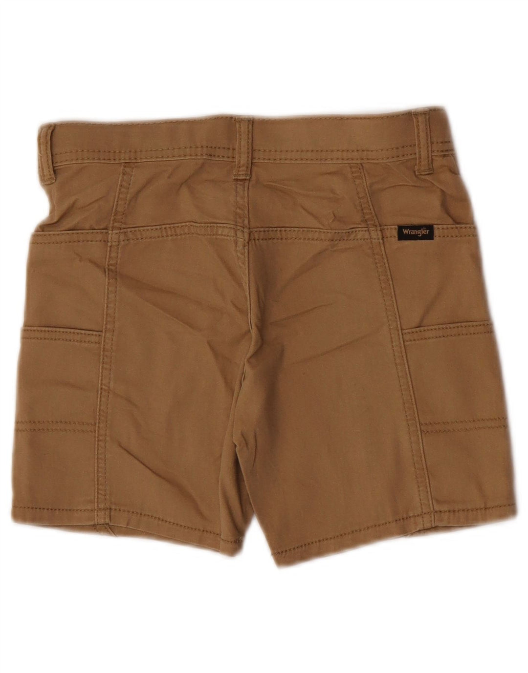 Wrangler Boys Classic Cargo Shorts 7-8 anos W24 algodão marrom