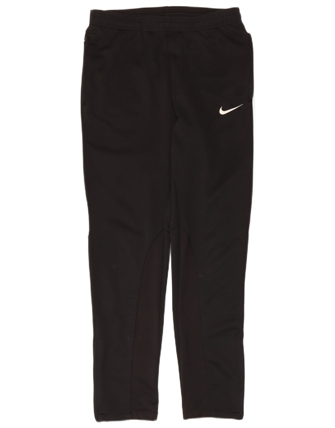 Calça de treino feminina NIKE UK 14 médio preto colorblock poliéster