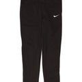 Calça de treino feminina NIKE UK 14 médio preto colorblock poliéster