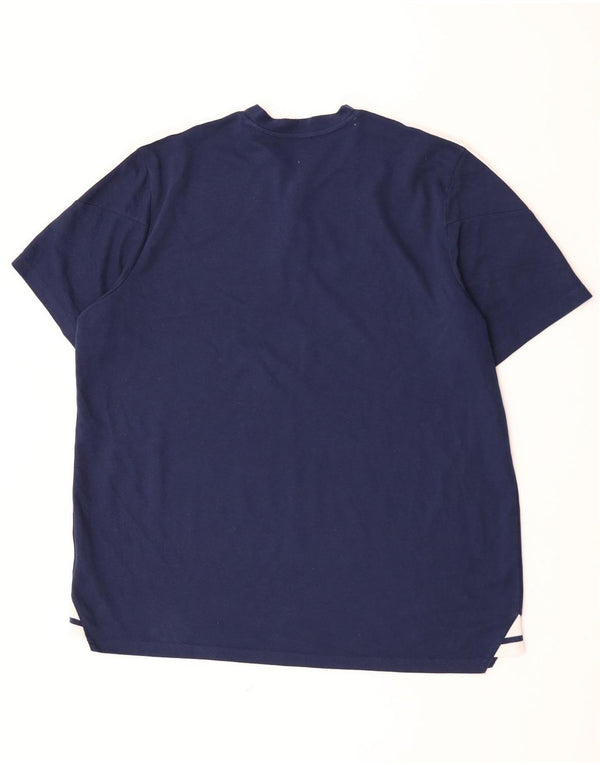 Camiseta masculina Adidas Top 2XL algodão azul marinho