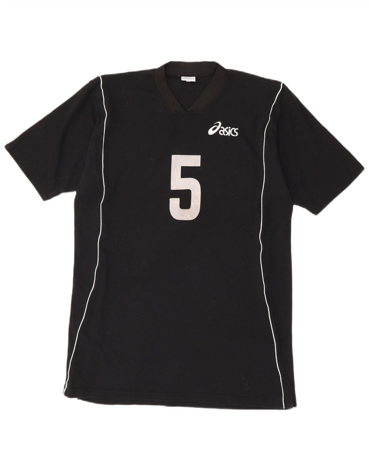 Camiseta Asics Masculina Slim Fit Graphic Top XL Preto Poliéster