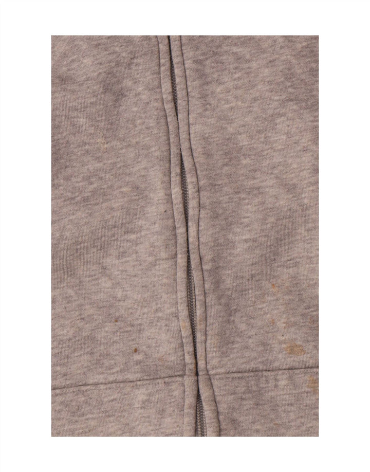 Suéter adidas masculino com capuz e zíper 2XL cinza