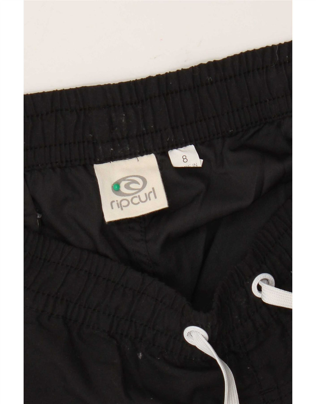Shorts esportivos femininos Rip Curl UK 8 pequenos pretos