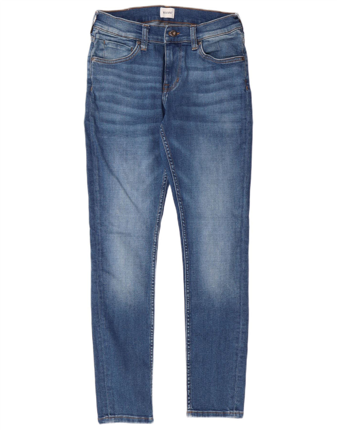 MUSTANG Mens Skinny Jeans W29 L30 Azul Algodão