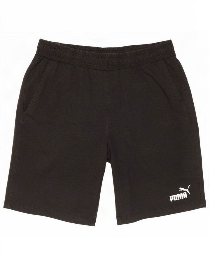 Shorts esportivos masculinos Puma XL preto