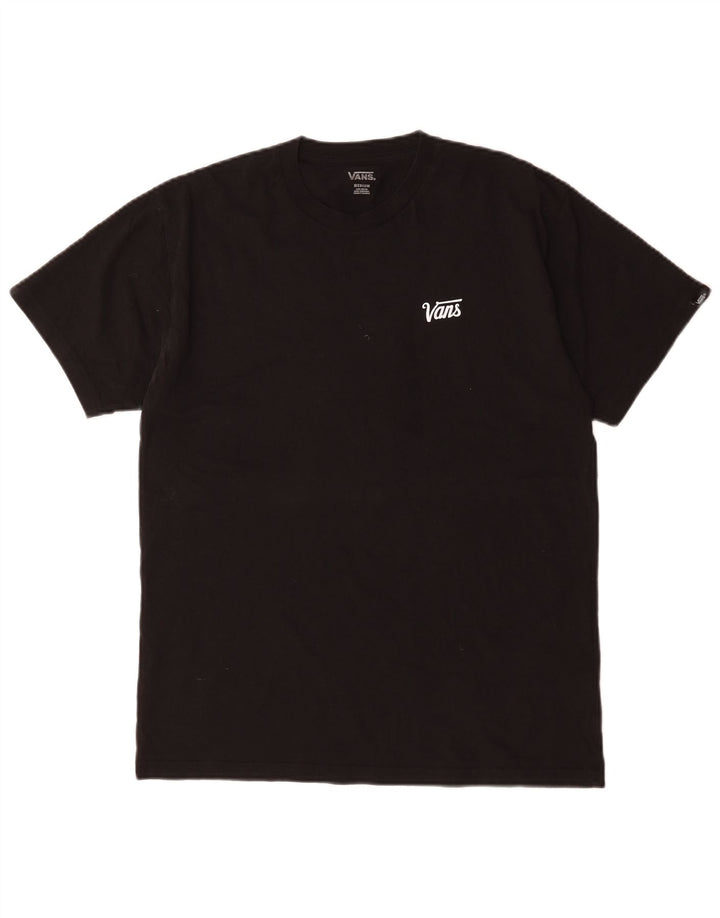 Camiseta Vans Masculina Top Médio Algodão Preto