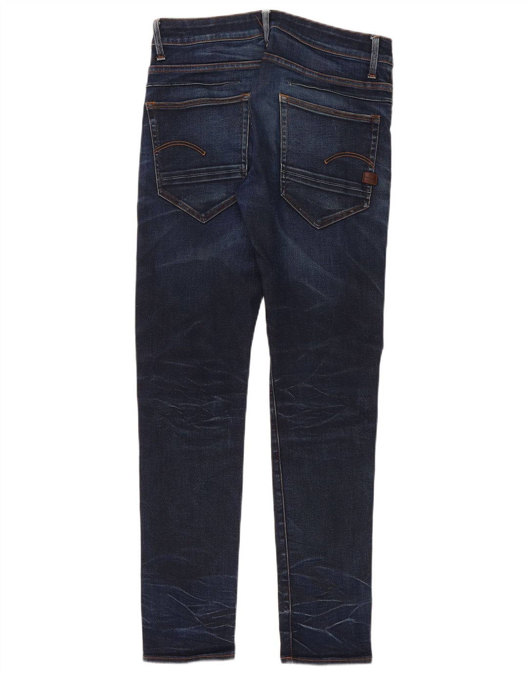 Calça jeans slim masculina G-Star W32 L32 azul marinho