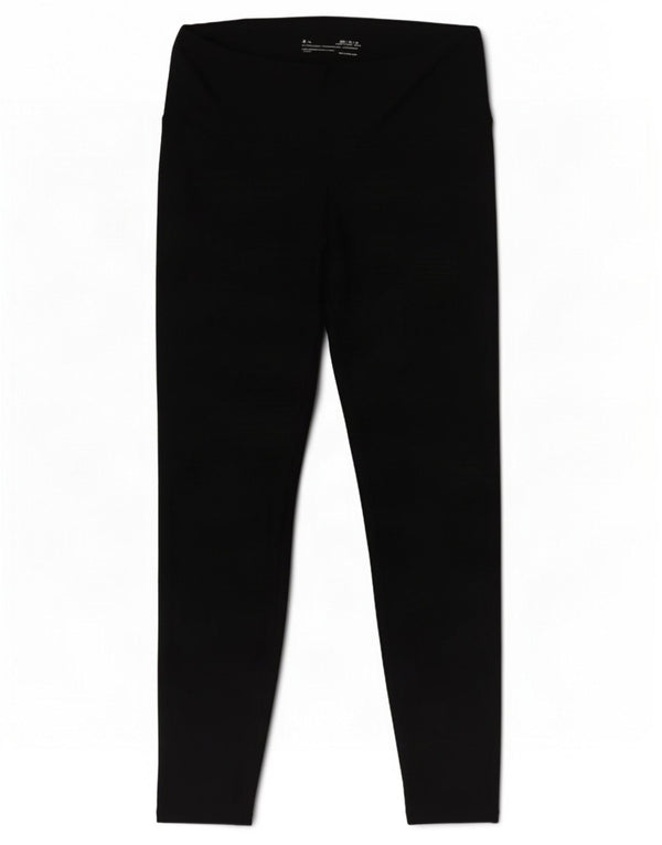 Under Armour Womens Heat Gear Graphic Leggings Reino Unido 12 Médio Preto
