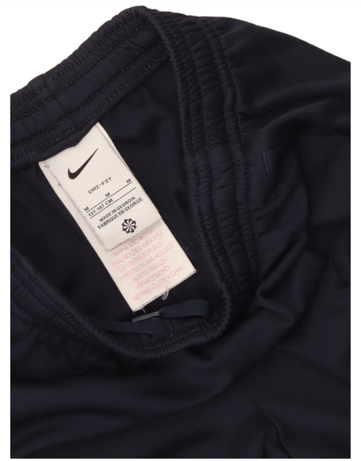 Calça de treino Nike Boys Dri Fit 10-11 anos médio azul marinho poliéster