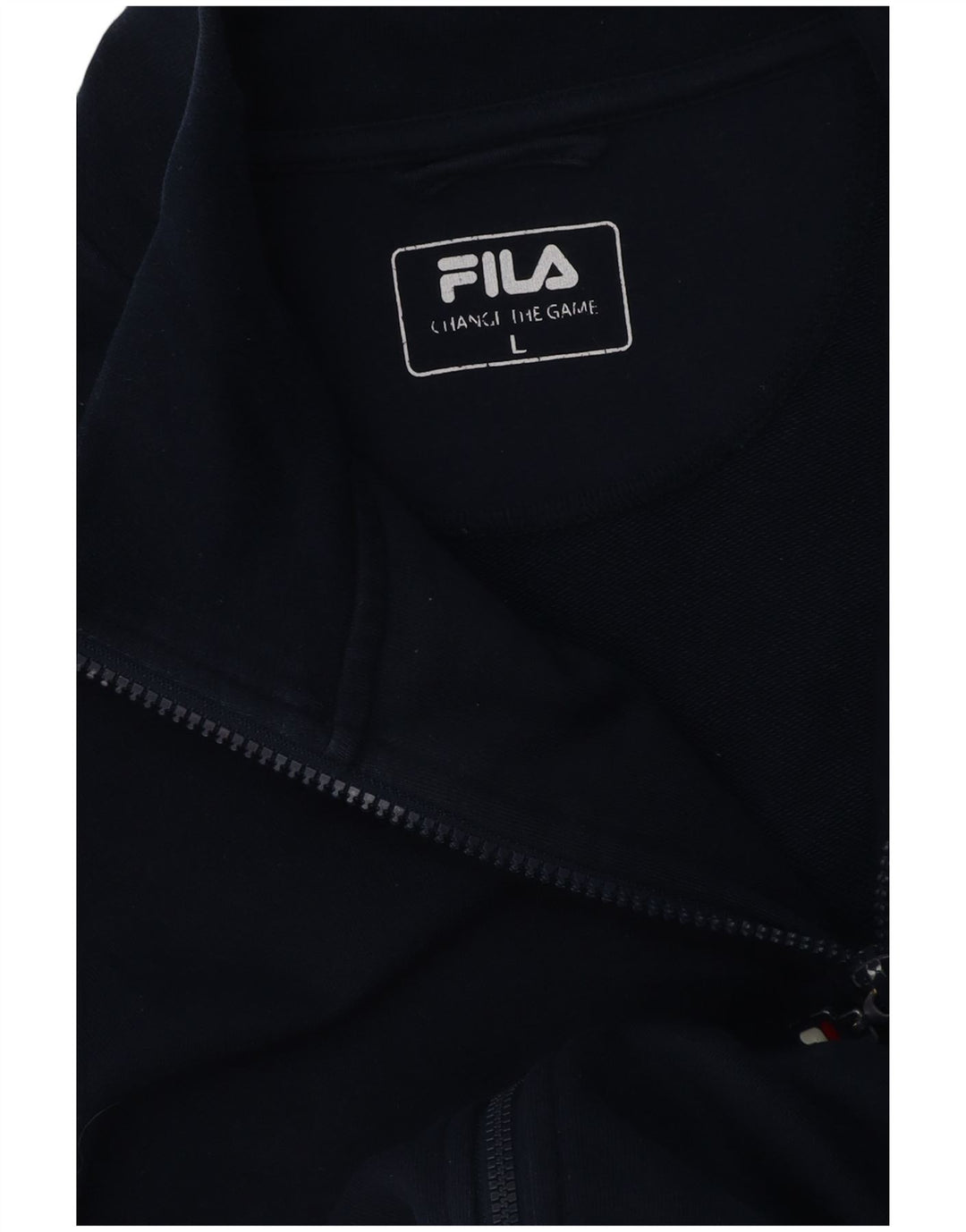 Fila Mens Tracksuit Top Jacket Grande Azul Marinho Listrado