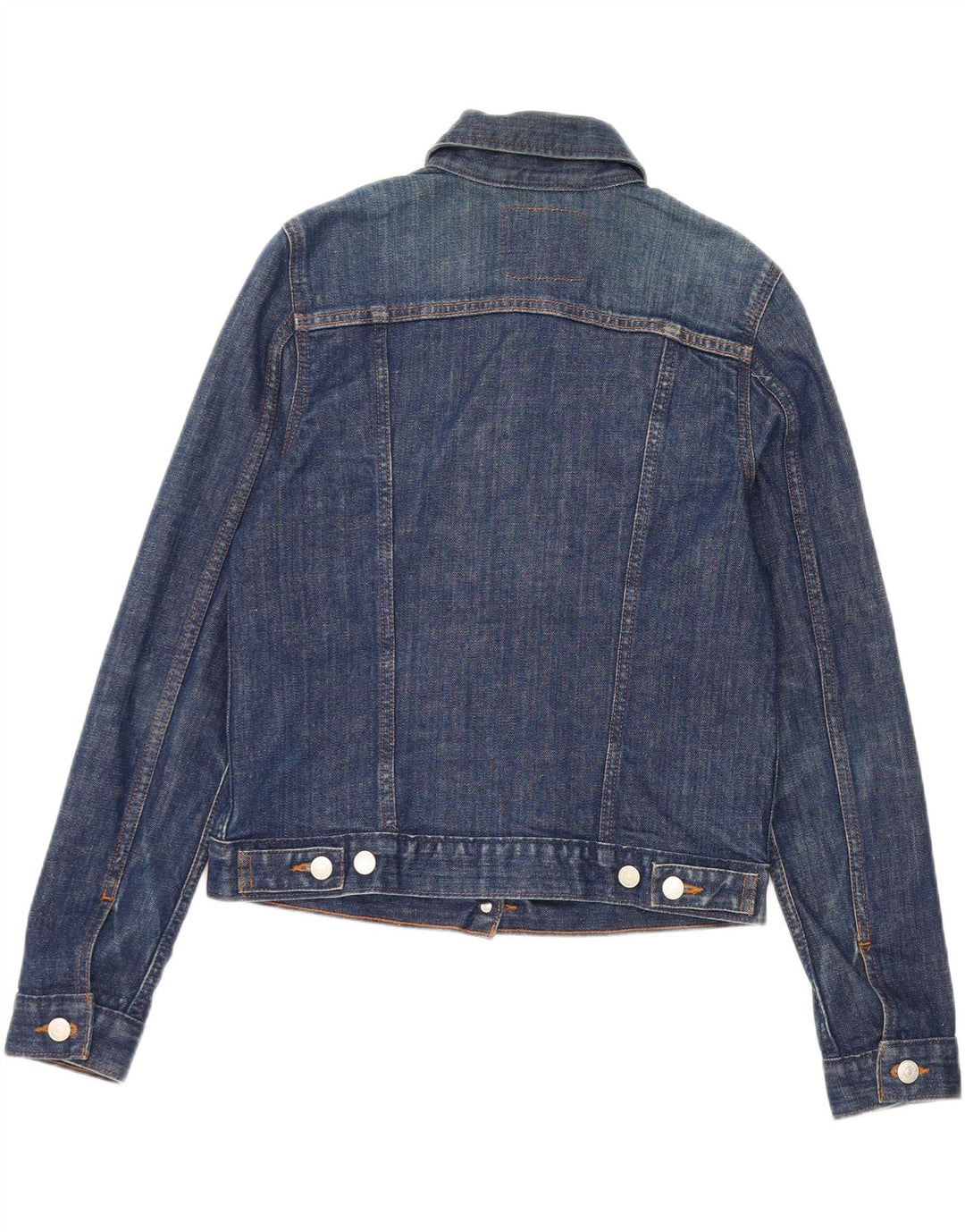 Jaqueta Jeans Feminina Levi's Crop UK 12 Azul Médio