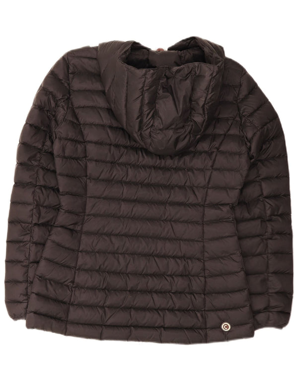 Colmar Womens Hooded Padded Jacket IT 40 XS Black Nylon