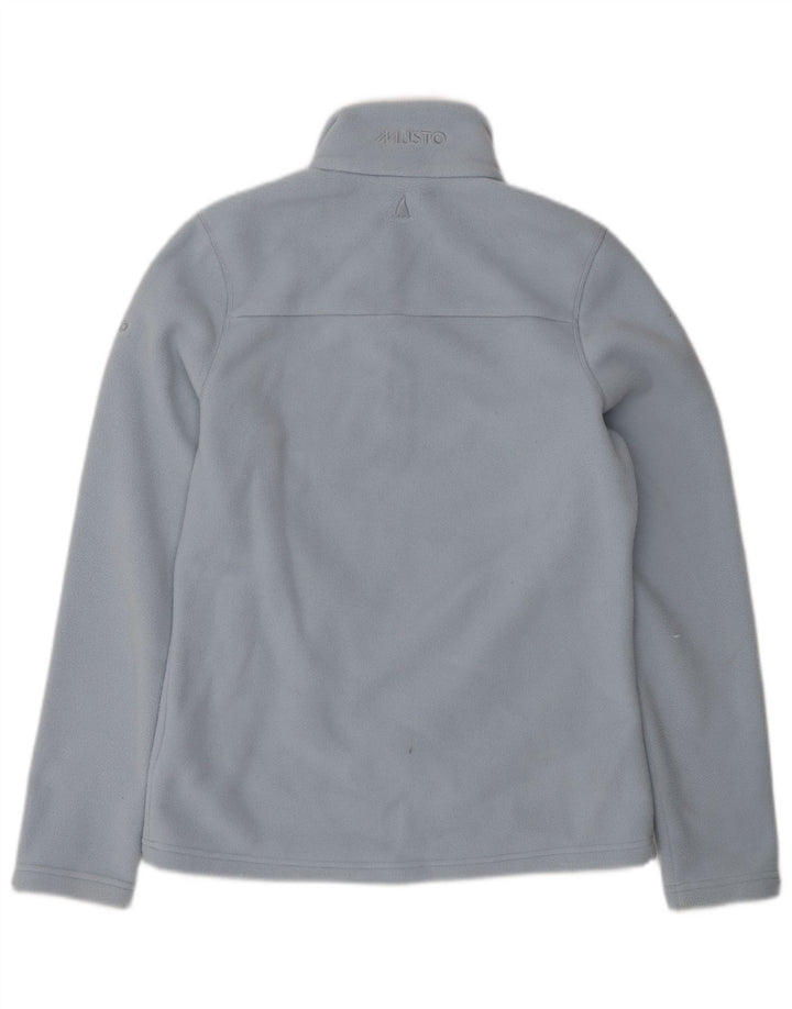 Jaqueta de lã feminina Musto UK 10 poliéster azul pequeno