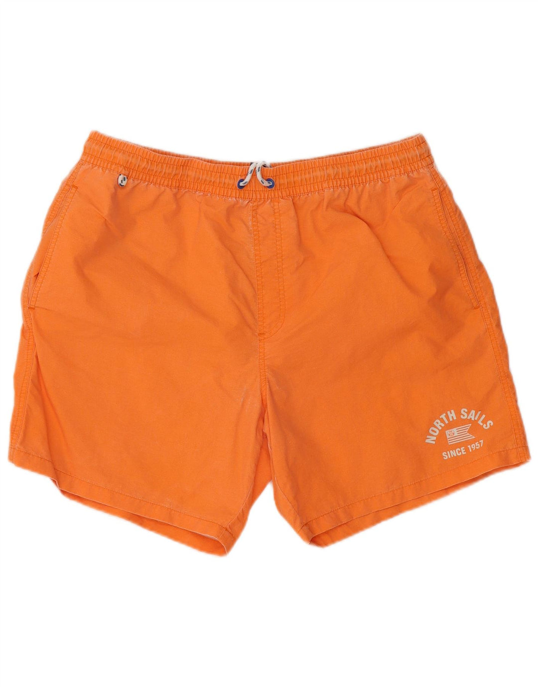 Shorts de natação masculino NORTH SAILS grande laranja poliamida