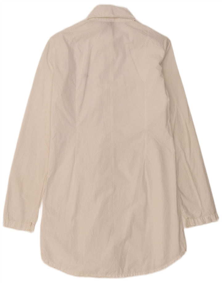 Vestido camisa feminino Sun68 Reino Unido 10 pequeno branco