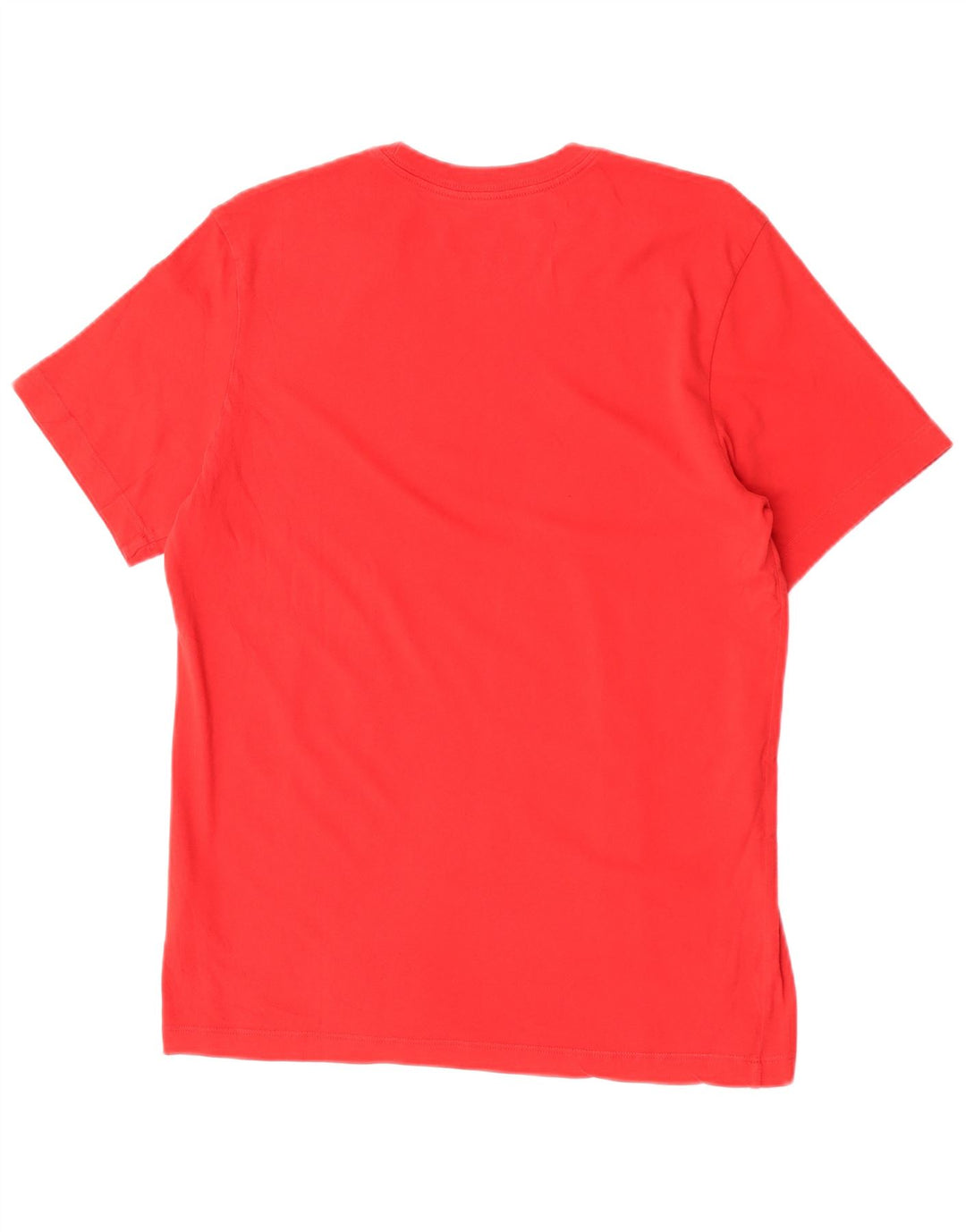 Camiseta masculina Nike Air Graphic Top médio algodão vermelho
