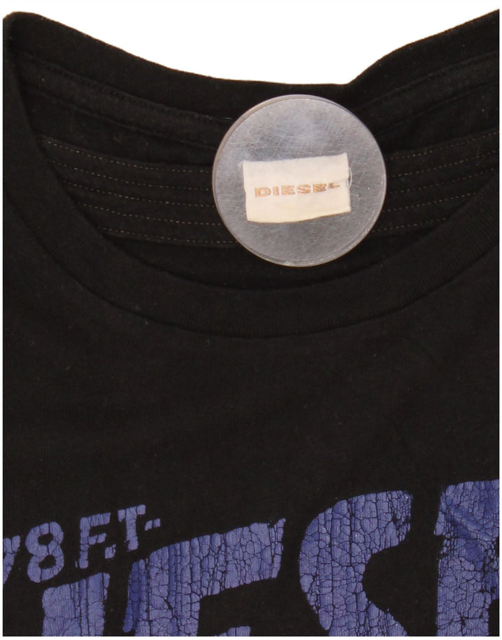 Camiseta masculina diesel Diesel Top XL algodão preto